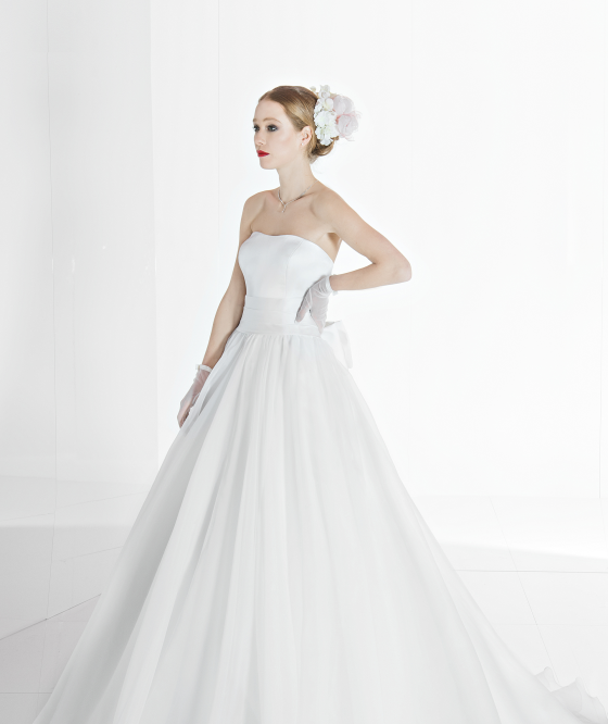 abito da sposa L355